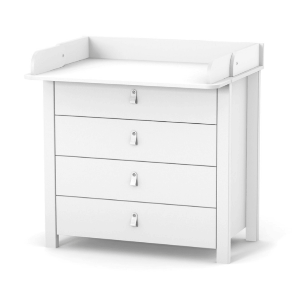 Výklopný přebalovací pult Gekko Kids. 90 cm. Bílý